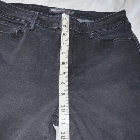 Levi’s mid rise skinny jeans size 14 black - Picture 6 of 6